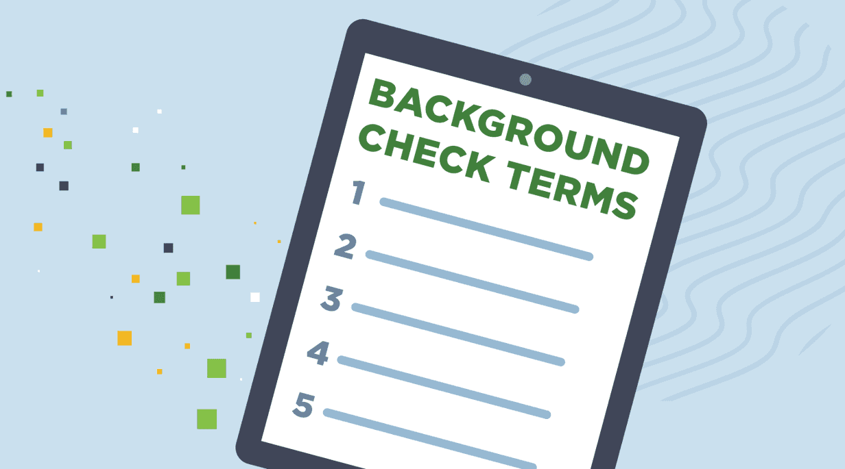 10 background check terms to know