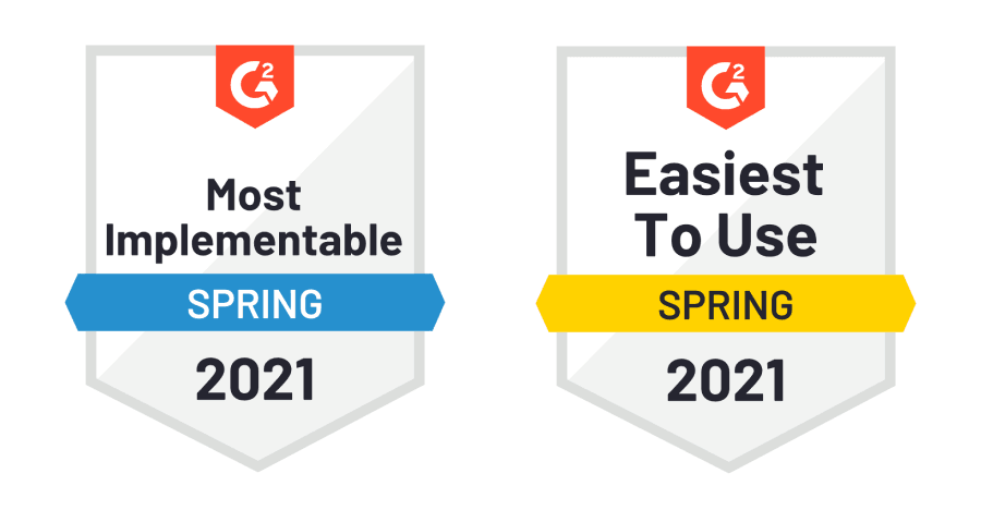 GoodHire earned G2's spring leader badges for most implementable and easiest to use