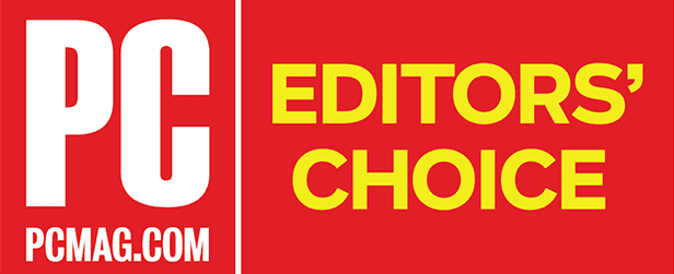 Logo for PC Mag Editors Choice award